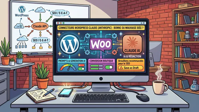 Connecteurs WordPress pour Claude (Anthropic) : fausse bonne idée ou atout SEO ?