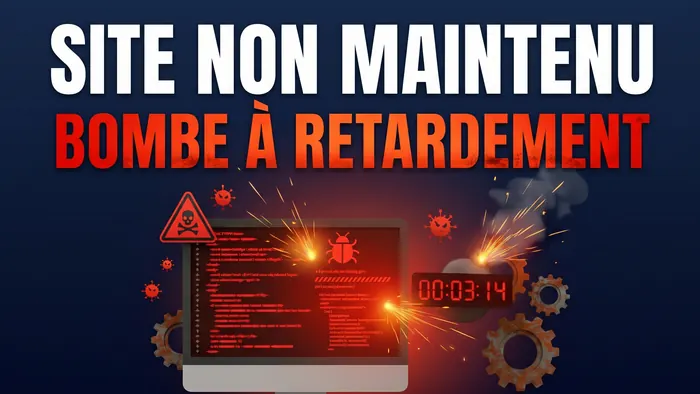 Le coût de l'inaction : pourquoi un site web non maintenu est une bombe à retardement