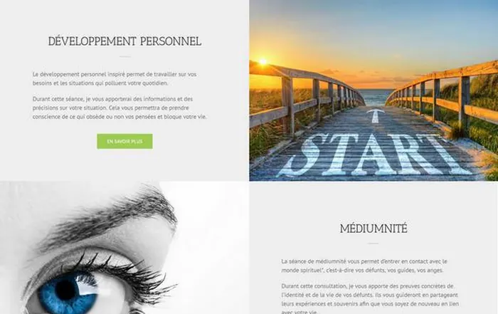 Site internet Damien Jacquemet réalisé par GUIGOUT SAS